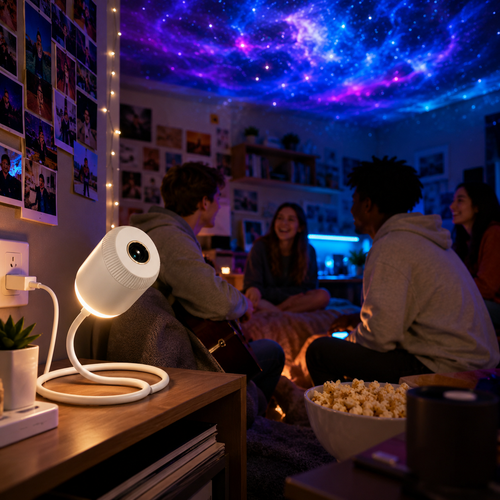 Bcessv® 🌄🌄 HD Smart Dynamic 5D Holographic Night Light Projector