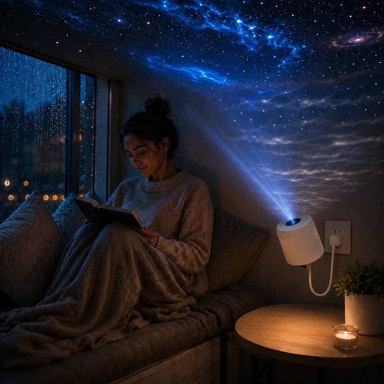 Bcessv® 🎇🎇 HD Smart Dynamic 5D Holographic Night Light Projector